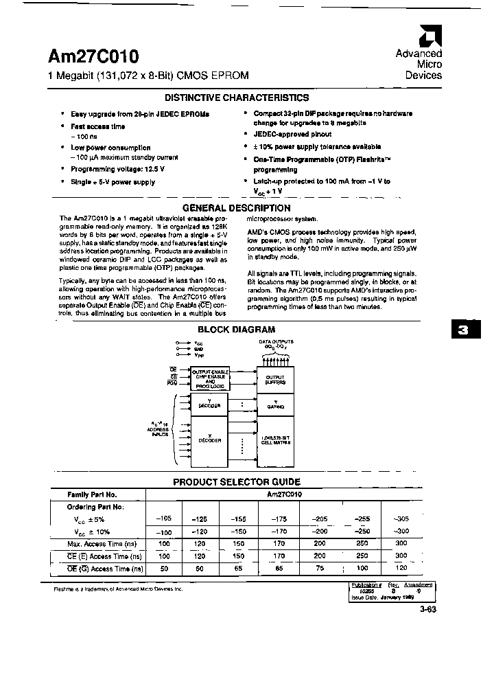 ADVANCEDMICRODEVICESINC-AM27C010-305LC_6886999.PDF Datasheet