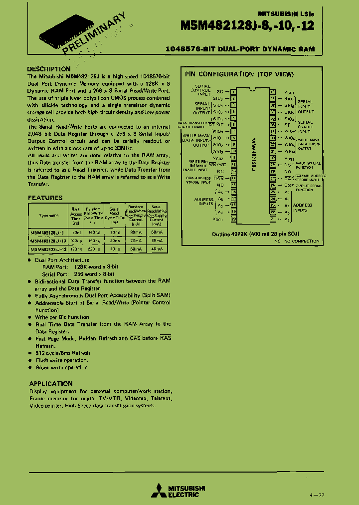 M5M482128J-10_6887199.PDF Datasheet