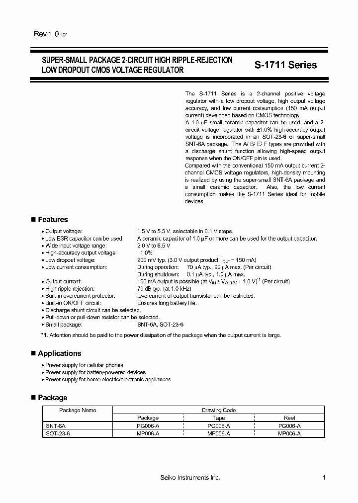 S-1711A1J28-M6T1_6887671.PDF Datasheet