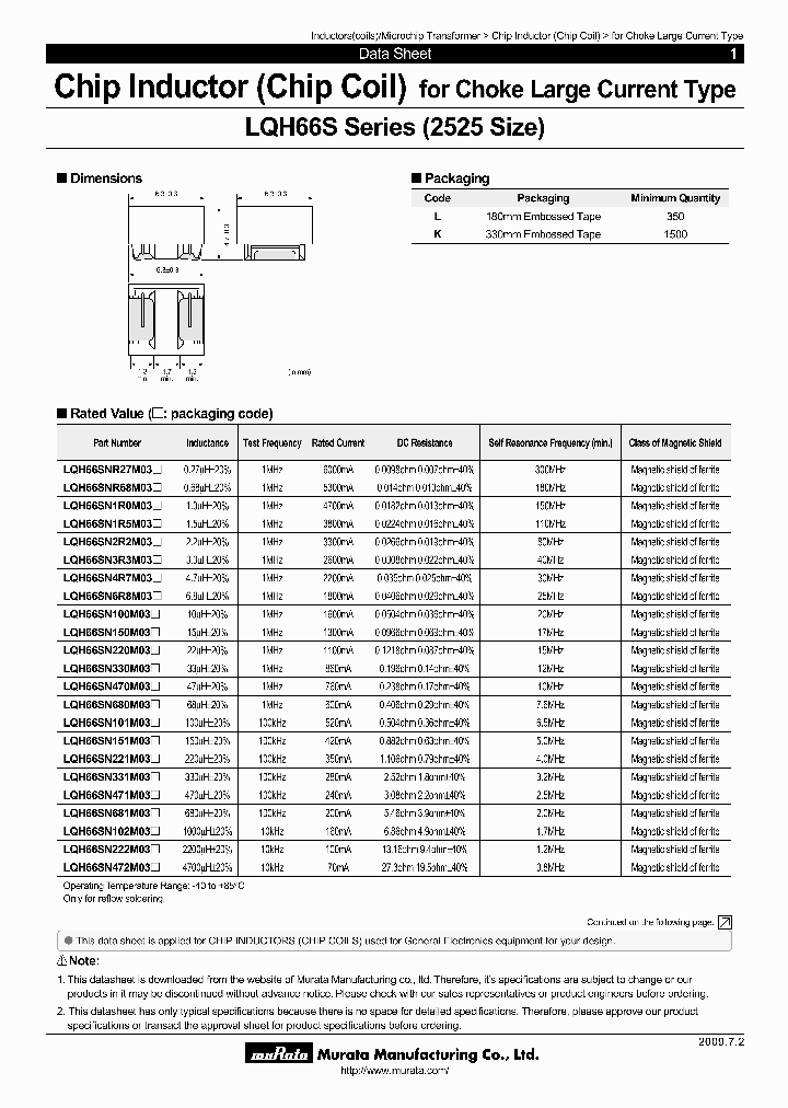 LQH66SN330M03L_6888748.PDF Datasheet