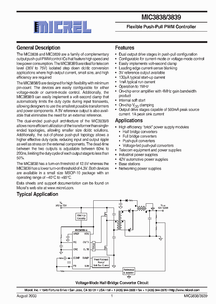 MIC3839BMM_6889504.PDF Datasheet