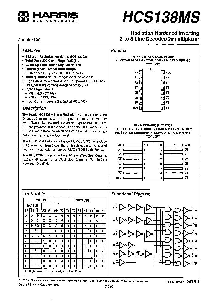 HCS138KMSH_6892320.PDF Datasheet