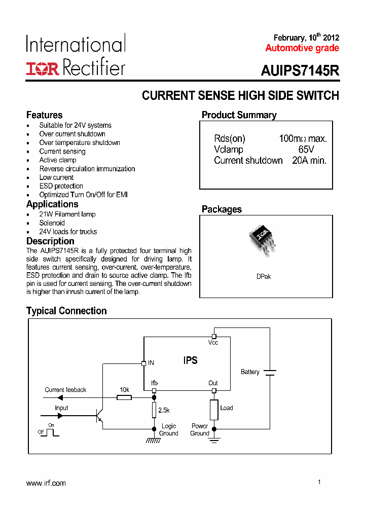 AUIPS7145R_6955908.PDF Datasheet