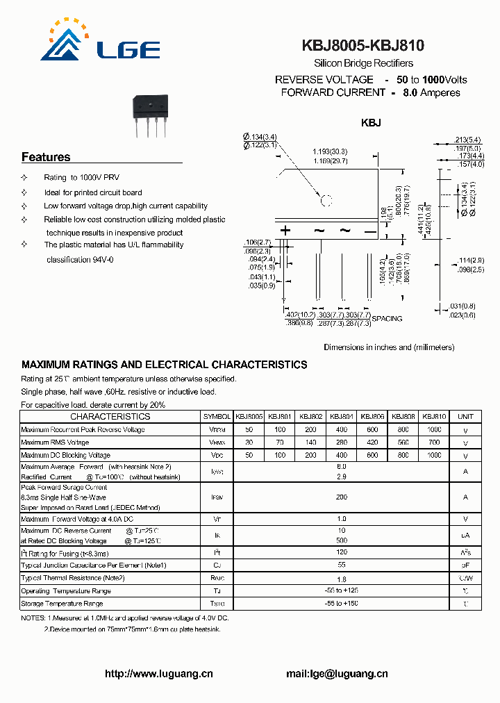 KBJ810_6955923.PDF Datasheet