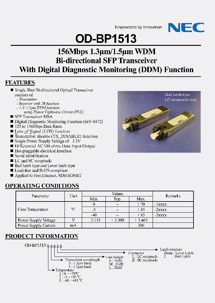 OD-BP1513-33SE_6889889.PDF Datasheet