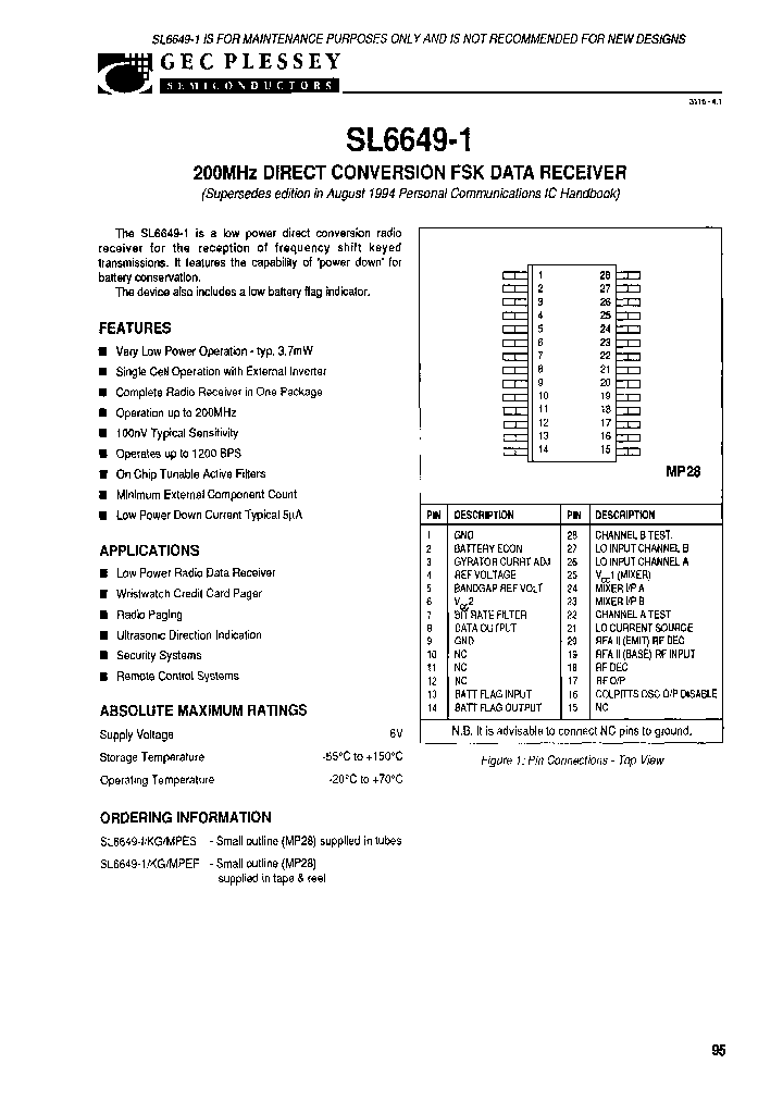 SL6649-1KGMPES_6896066.PDF Datasheet