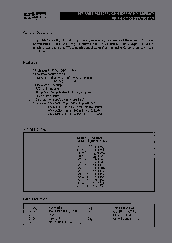 HM6265LM-90_6893702.PDF Datasheet