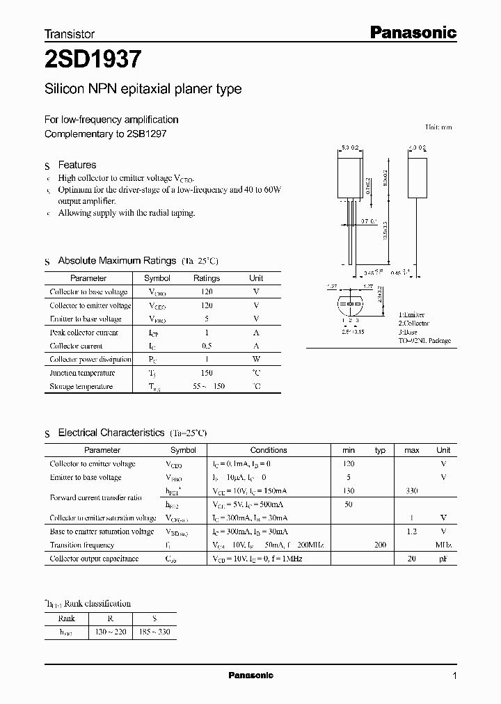 2SD1937R_6891934.PDF Datasheet