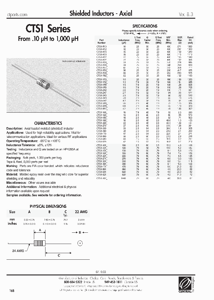 CTS1-3R3K_6893162.PDF Datasheet