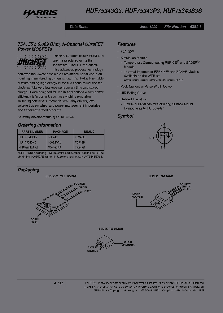 HUF75343S3ST_6898337.PDF Datasheet