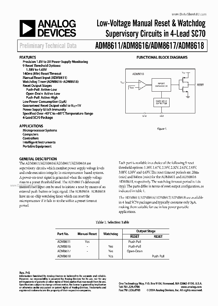ADM8611_6956981.PDF Datasheet