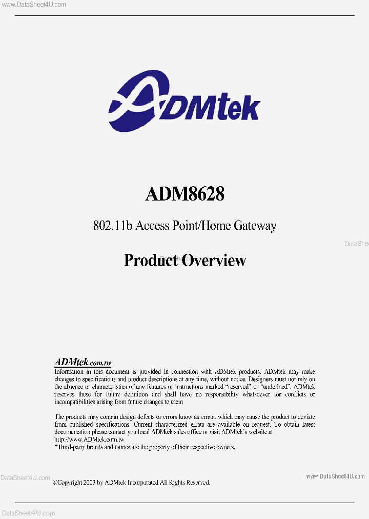 ADM8628_6956982.PDF Datasheet