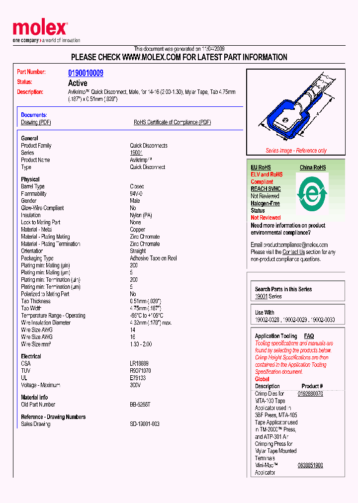 0190010009_6898990.PDF Datasheet