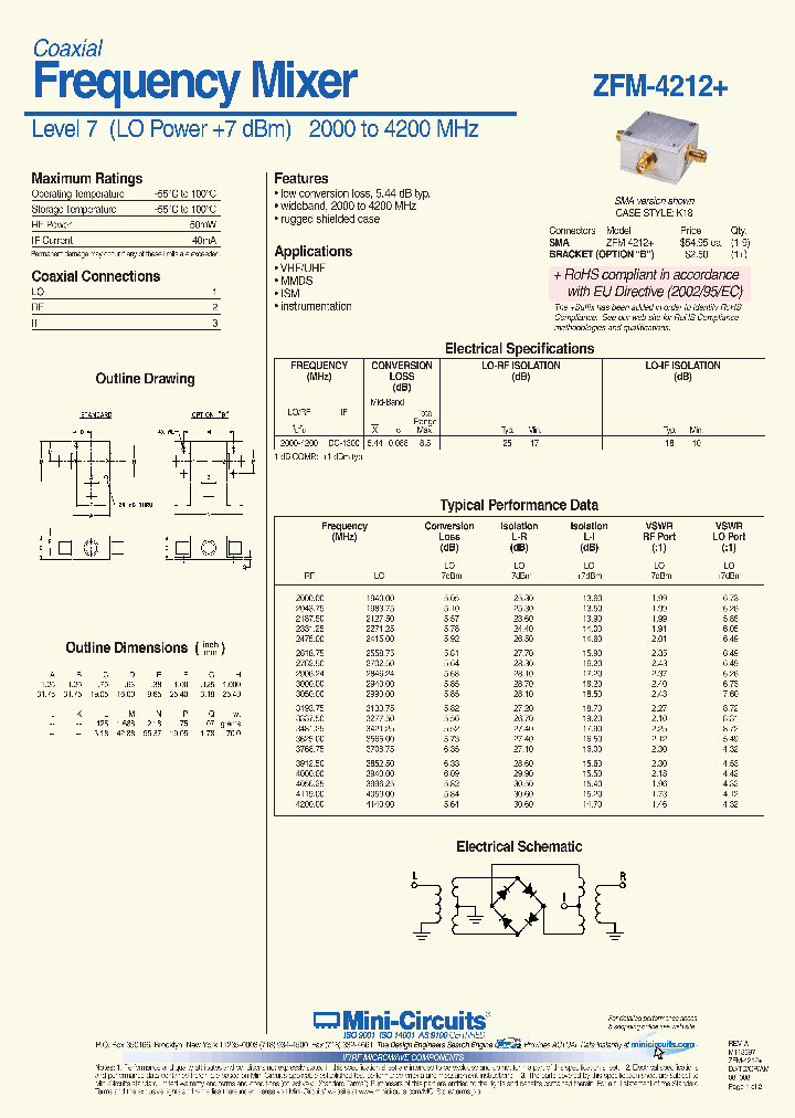 MINI-CIRCUITS-ZFM-4212B_6897188.PDF Datasheet