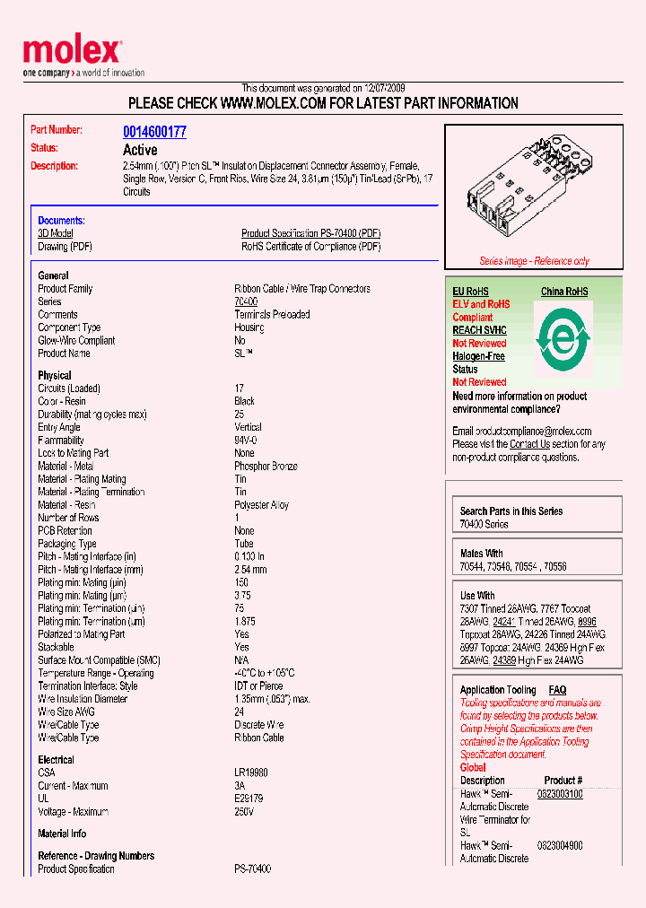 0014600177_6899757.PDF Datasheet