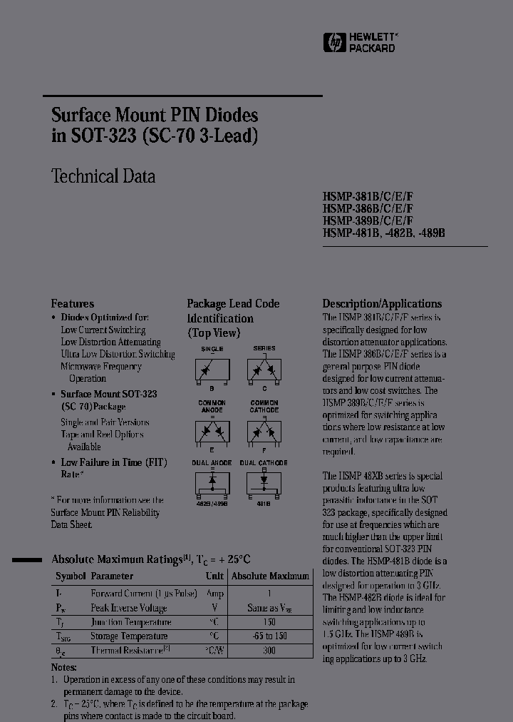 HSMP-389F-BLK_6899517.PDF Datasheet