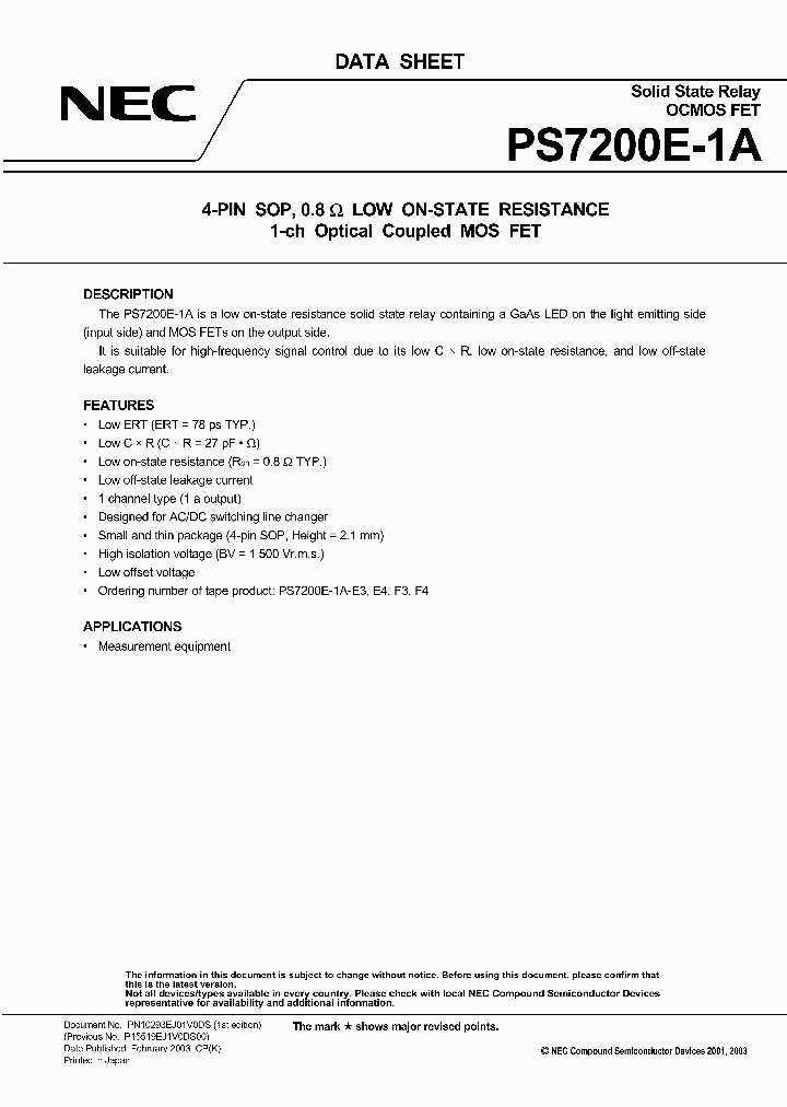 PS7200E-1A_6900571.PDF Datasheet
