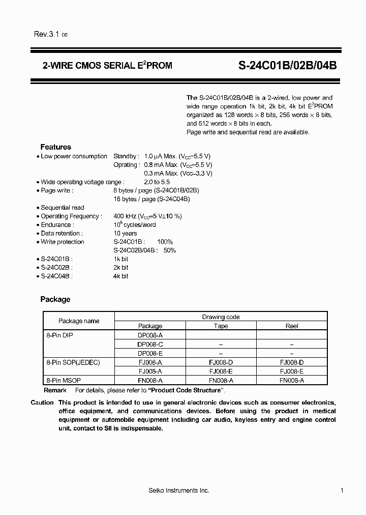 S-24C02BFJ-TB-S_6900473.PDF Datasheet
