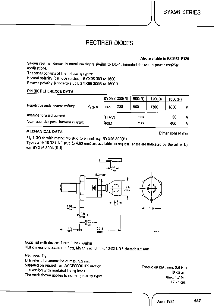 BYX96-1600U_6902335.PDF Datasheet