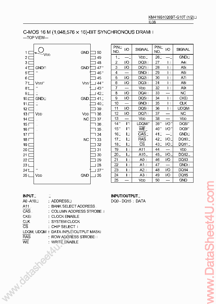 KM416S1020BT-G10T_6957710.PDF Datasheet