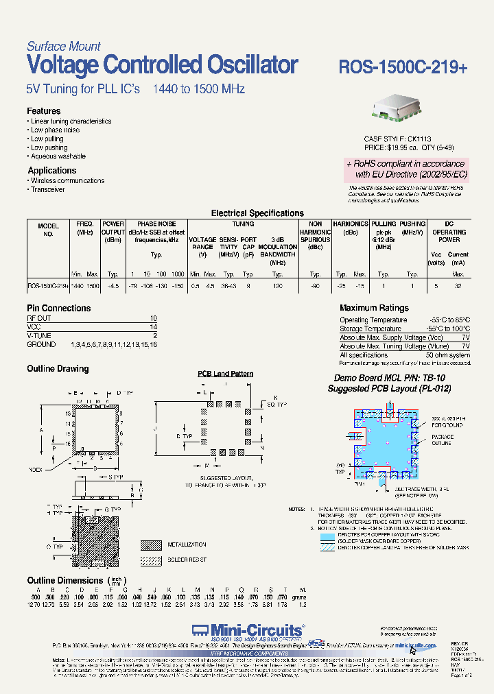 MINI-CIRCUITS-ROS-1500C-219_6902258.PDF Datasheet