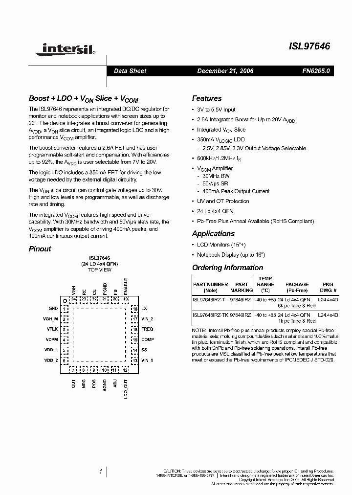 INTERSILCORP-ISL97646IRZ-TK_6896977.PDF Datasheet