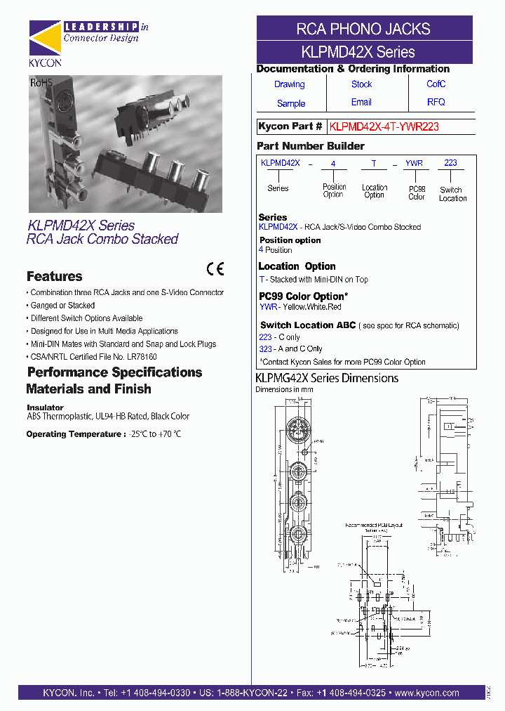 KLPMD42X-4T-YWR-223_6903608.PDF Datasheet