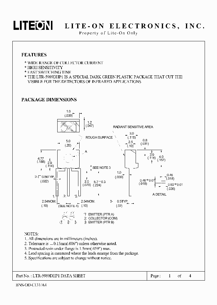 LTR-5989DHP1BINC_6904974.PDF Datasheet