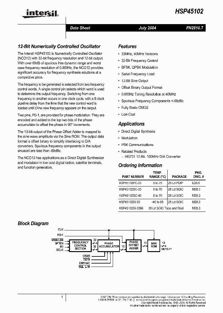 HSP45102PC-33_6904656.PDF Datasheet