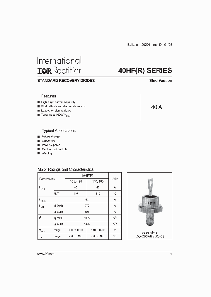 40HF160M_6905390.PDF Datasheet