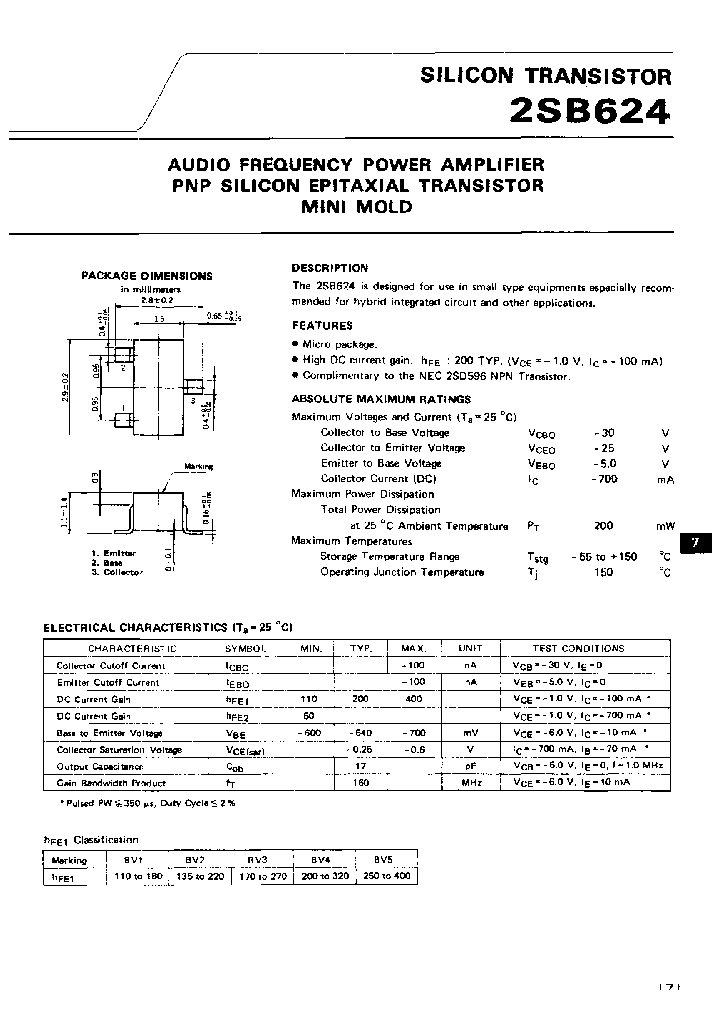 2SB624-T1BBV3_6905948.PDF Datasheet
