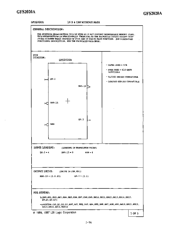 LSICORP-GFS2020A_6905090.PDF Datasheet