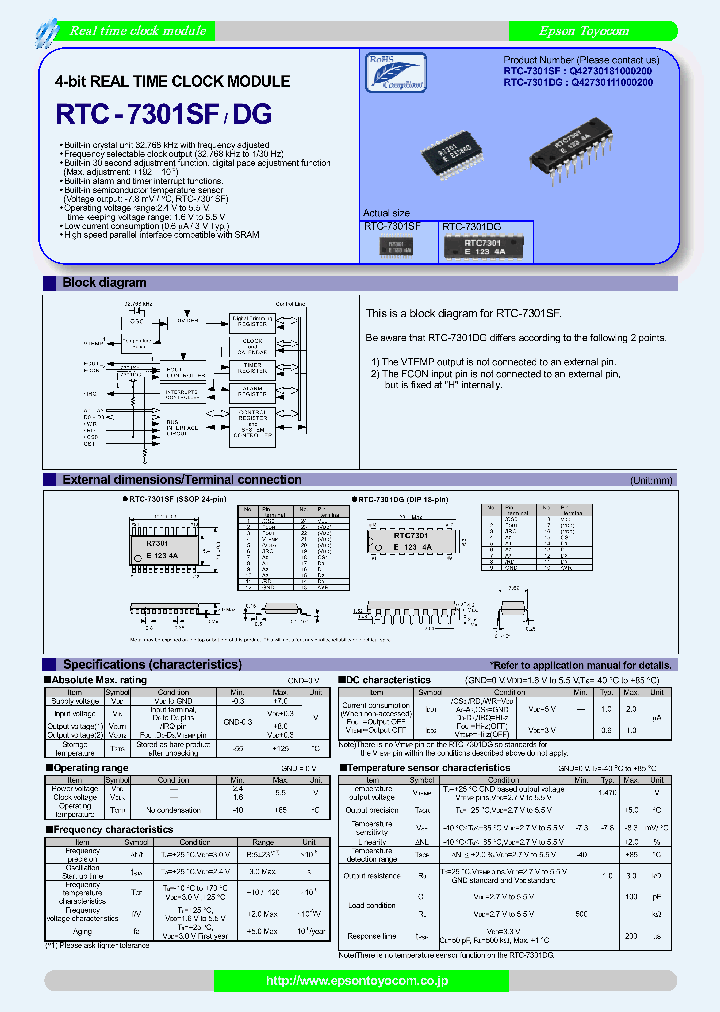 RTC-7301DG_6905275.PDF Datasheet