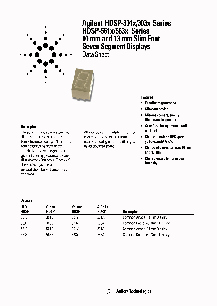 HDSP-561A-00000_6905804.PDF Datasheet