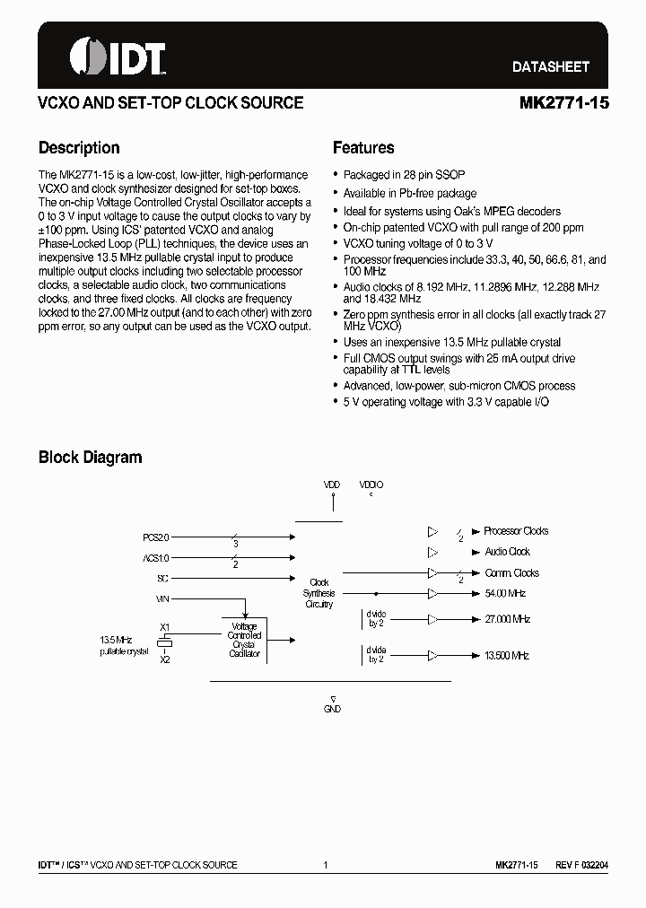 MK2771-15RTR_6906147.PDF Datasheet