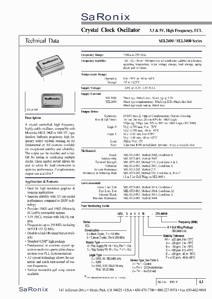 SEL2510E-FREQ_6906977.PDF Datasheet