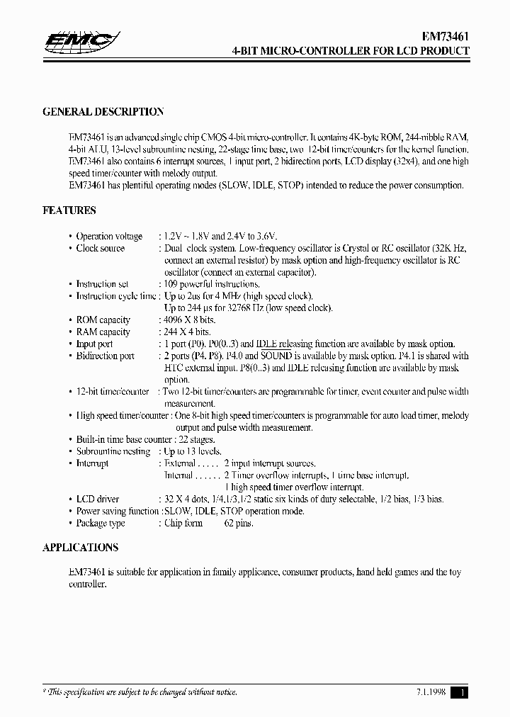 EM73461_6906425.PDF Datasheet