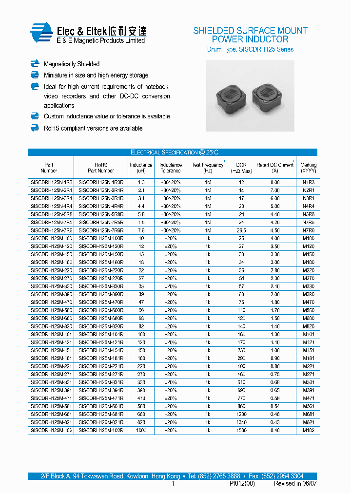 SISCDRH125N-1R3R_6902252.PDF Datasheet