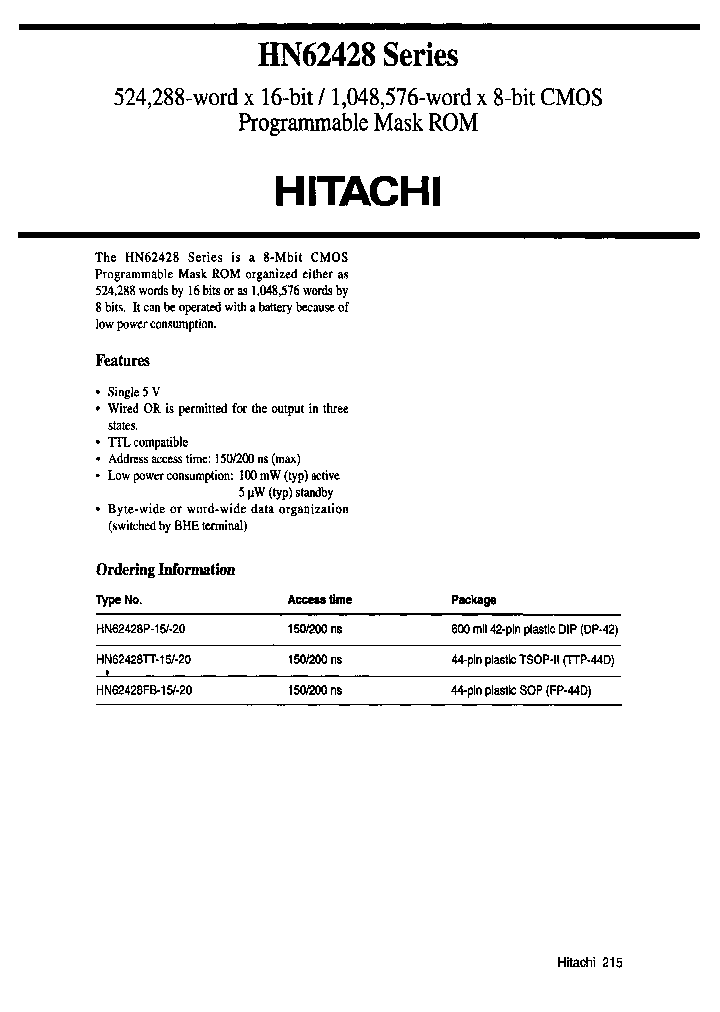 HN62428P-15_6909730.PDF Datasheet