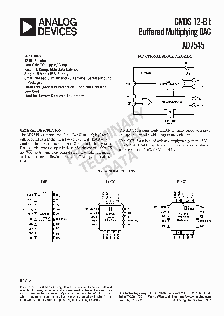 AD7545_6910108.PDF Datasheet