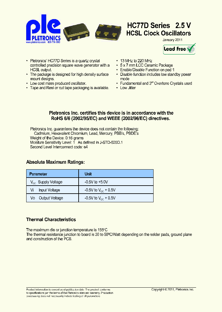 HC7720DEW-1250M-T1K_6901857.PDF Datasheet