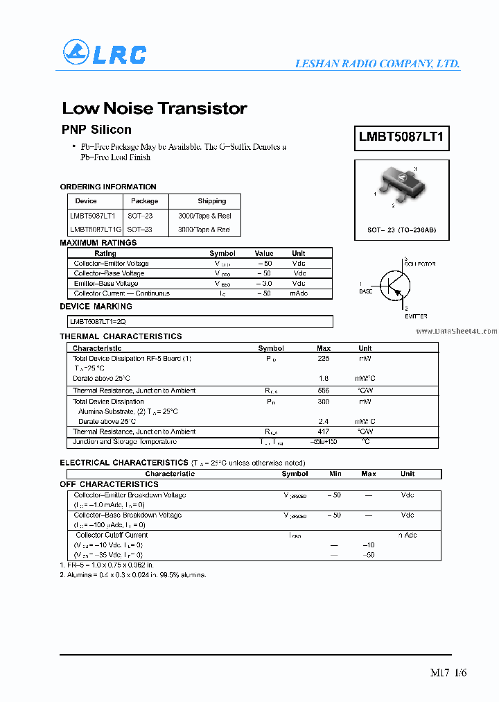 LMBT5087LT1_6958572.PDF Datasheet