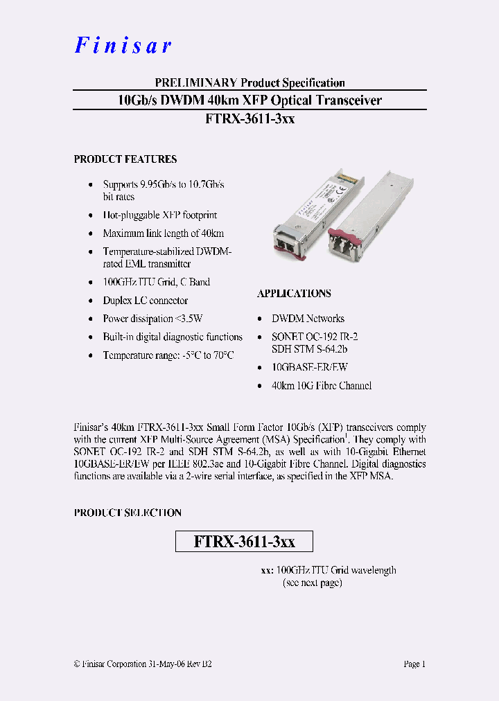 FTRX-3611-358_6908915.PDF Datasheet