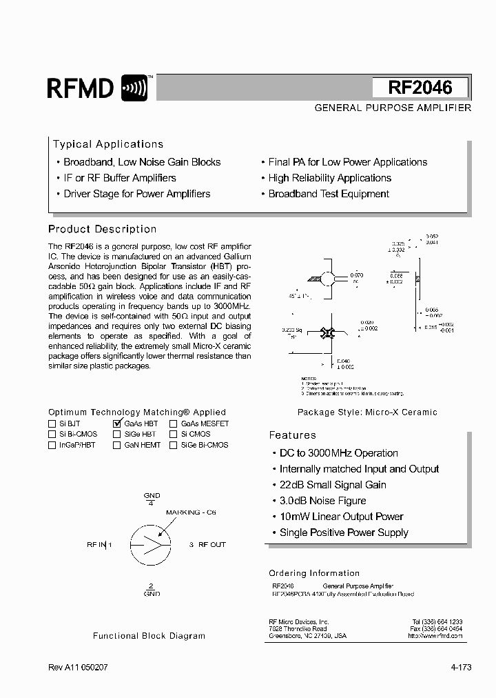 RF2046PCBA-41X_6913381.PDF Datasheet