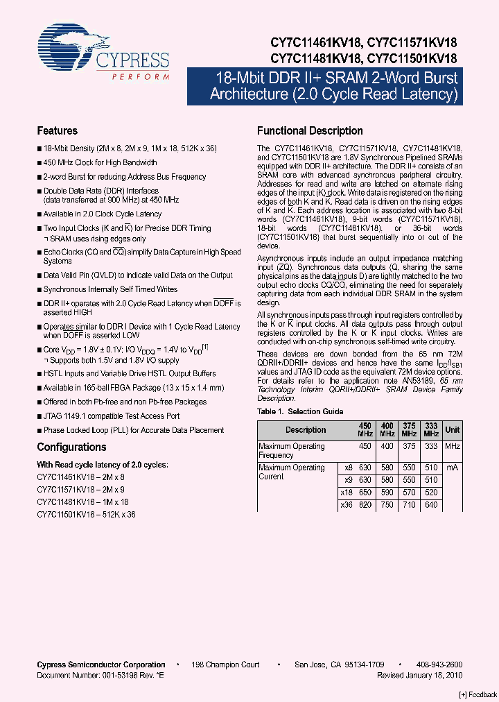 CY7C11481KV18-400BZC_6912496.PDF Datasheet
