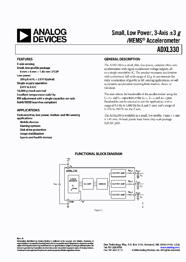ADXL330KCPZ_6913276.PDF Datasheet