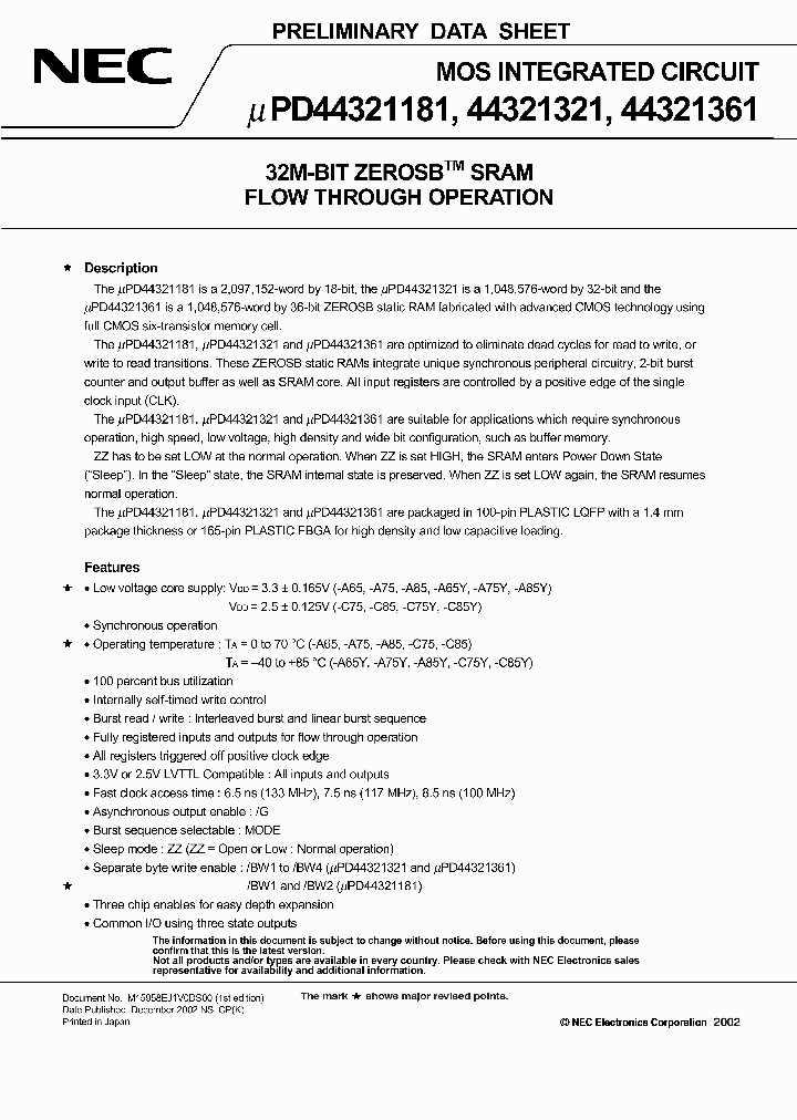 UPD44321321GF-C85Y_6915561.PDF Datasheet