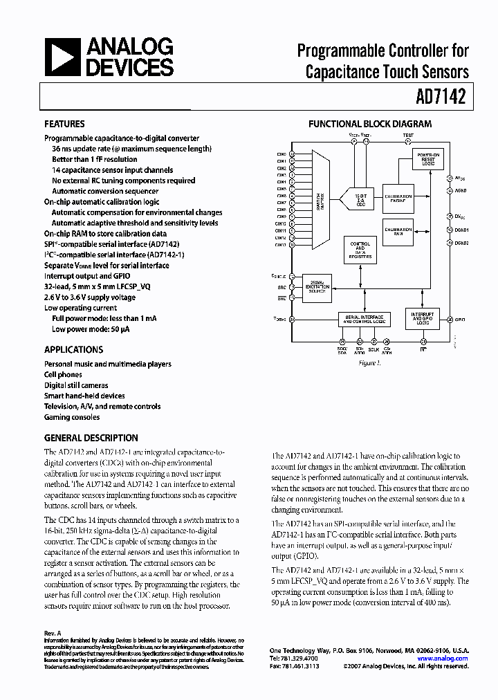 AD7142ACPZ-1500RL7_6915131.PDF Datasheet