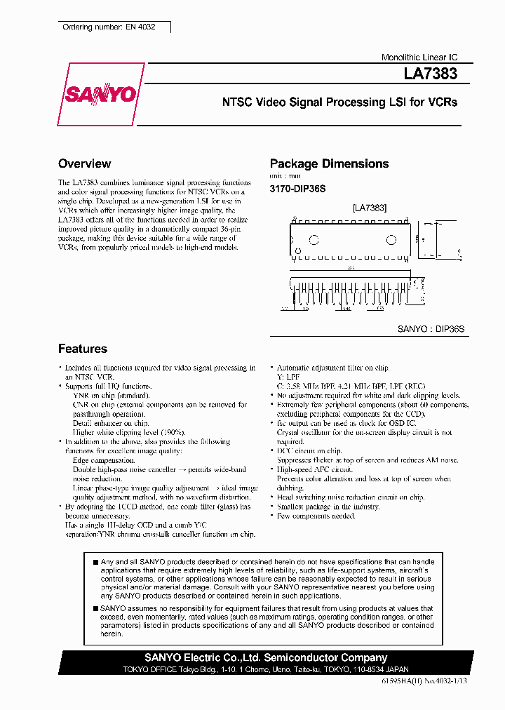 LA7383_6915864.PDF Datasheet