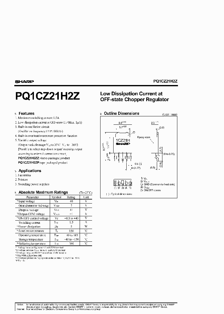 PQ1CZ21H2ZZ_6917786.PDF Datasheet